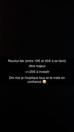 Revolut-techniek tussen 10 en 45€