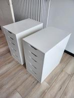 ALEX - Ladeblokken met lades wit, Ophalen, 5 laden of meer, Zo goed als nieuw, Minder dan 100 cm