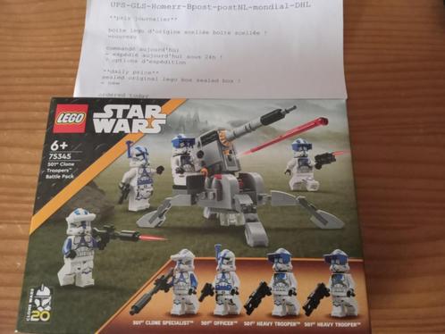 Lego Star wars. 75345.Clone troopers battle 501 s, Enfants & Bébés, Jouets | Duplo & Lego, Neuf, Lego, Ensemble complet, Envoi