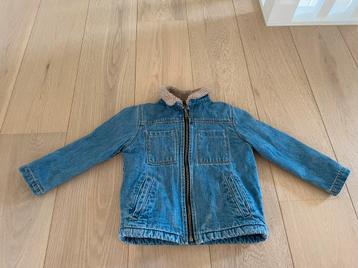 Jeans jas Zara maat 104, Kinderen en Baby's, Ophalen of Verzenden, Zo goed als nieuw, Zara, Jongen
