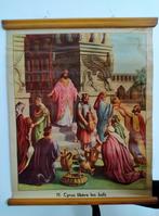 Religieuze schoolplaten (Oud), Antiek en Kunst, Ophalen of Verzenden, Overige thema's