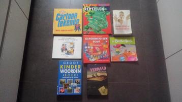 pakket boeken voor kinderen --> alles samen voor 6€, Enlèvement ou Envoi, Utilisé, Fiction général
