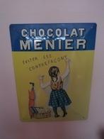 Reclamebord Chocolat Menier, Verzamelen, Ophalen of Verzenden, Zo goed als nieuw, Reclamebord