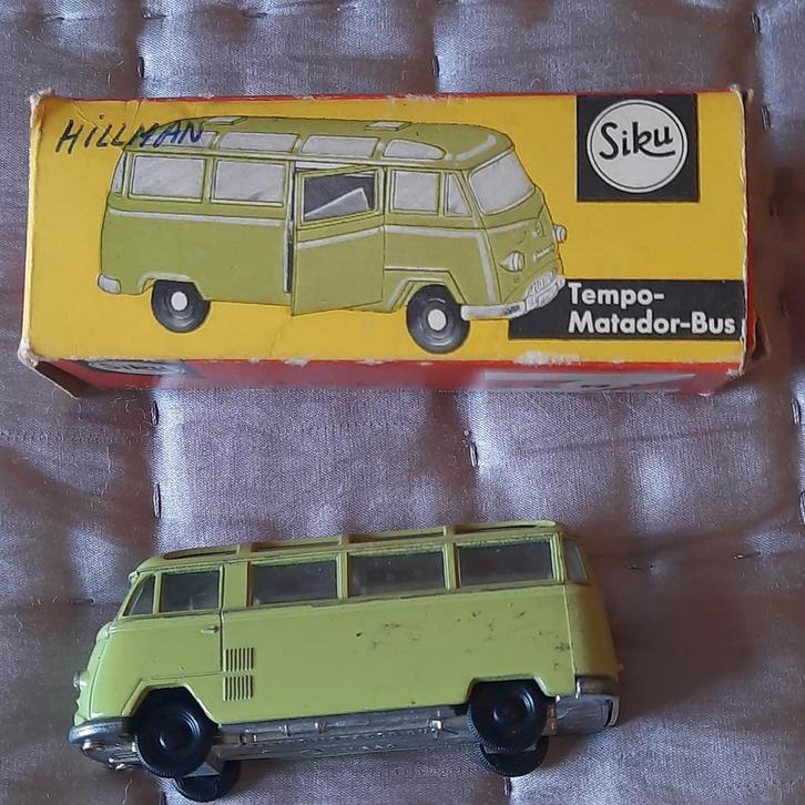 SIKU TEMPO MATADOR BUS 1/87 VINTAGE, Hobby en Vrije tijd, Modelauto's | 1:87, Gebruikt, Bus of Vrachtwagen, SIKU, Ophalen