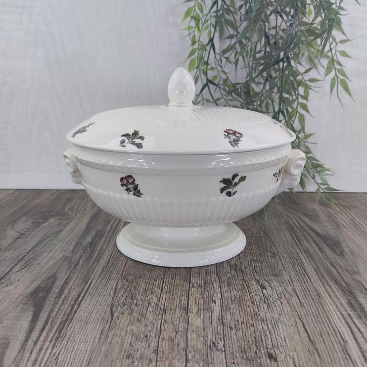 Wedgwood Conway Terrine / Dekschaal met Deksel 20cm, Antiek en Kunst, Antiek | Servies los, Ophalen of Verzenden