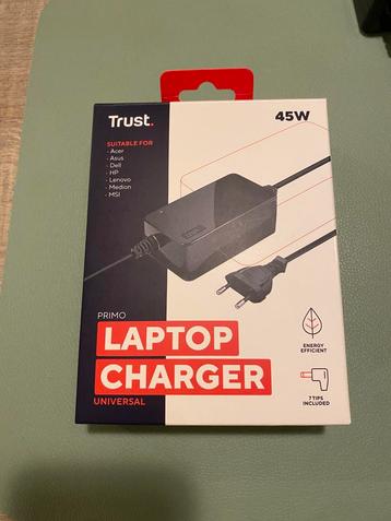 Trust laptop oplader (7 types - Dell - Acer - Lenovo - HP) beschikbaar voor biedingen