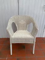 Vintage fauteuil van rotan, Ophalen, Gebruikt, Rotan