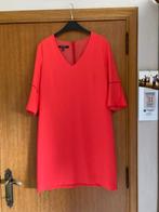 Rood kleed met 3/4 mouwen, Marie Méro, 40, rits achteraan, Rouge, Taille 38/40 (M), Enlèvement ou Envoi, Marie Méro