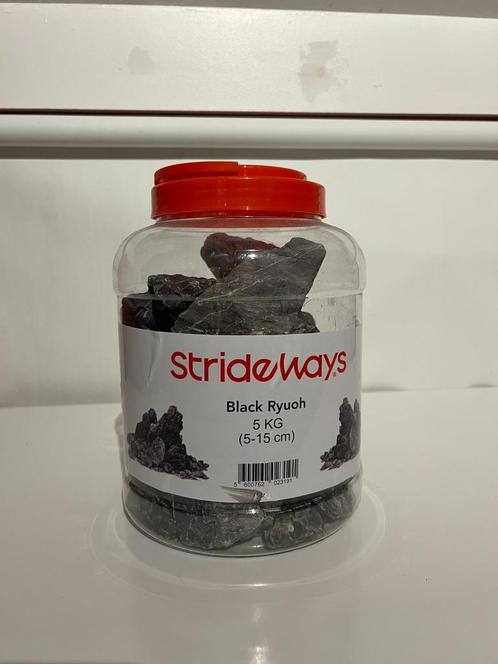 Strideways Black Ryuoh Stone Bottle | 5KG, Dieren en Toebehoren, Vissen | Aquaria en Toebehoren, Zo goed als nieuw, Plant(en), Steen of Hout