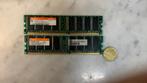 Barrette mémoire hynix pc3200-30330 512 MB 400 Mhz X2, Informatique & Logiciels, Mémoire RAM, DDR, Desktop, Utilisé, 1 GB ou moins