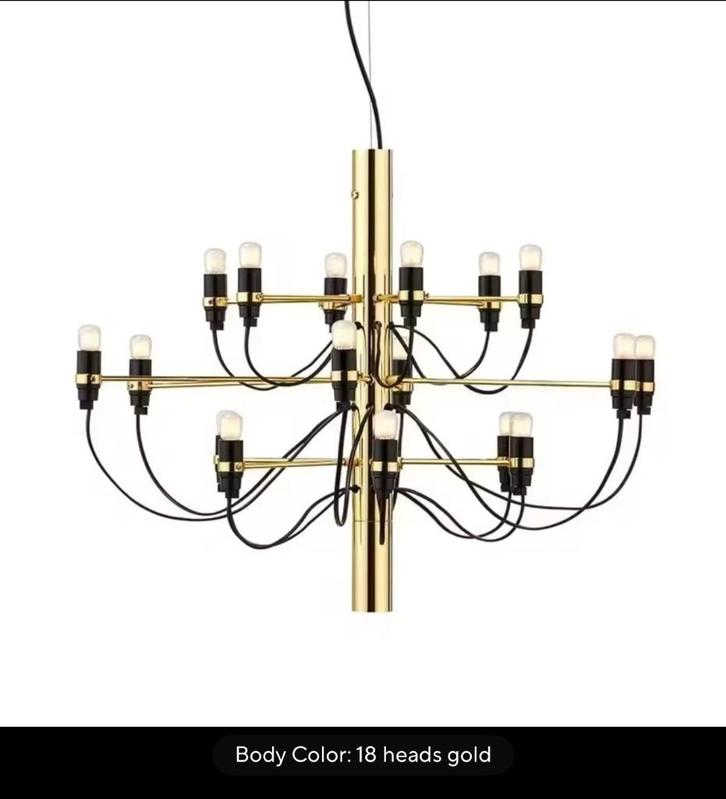 Kroonluchter, Huis en Inrichting, Lampen | Kroonluchters, Nieuw, Metaal, Ophalen of Verzenden