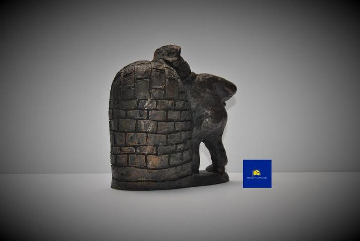 Decoratieve bakkers beeldje, Collections, Statues & Figurines, Comme neuf, Humain, Enlèvement