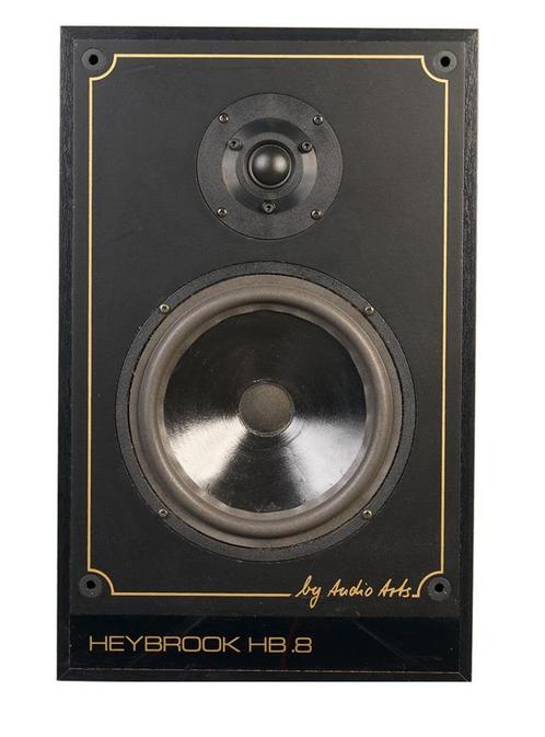 Heybrook HB Engelse vintage audiofiele luidspreker paar, Audio, Tv en Foto, Luidsprekerboxen, Zo goed als nieuw, Front, Rear of Stereo speakers