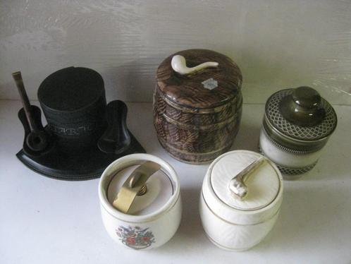 Pots à tabac 2 VINTAGE, Antiquités & Art, Antiquités | Céramique & Poterie, Enlèvement ou Envoi