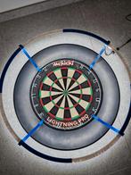 Dartsblok + lich + omranding + tapijt, Sport en Fitness, Darts, Ophalen