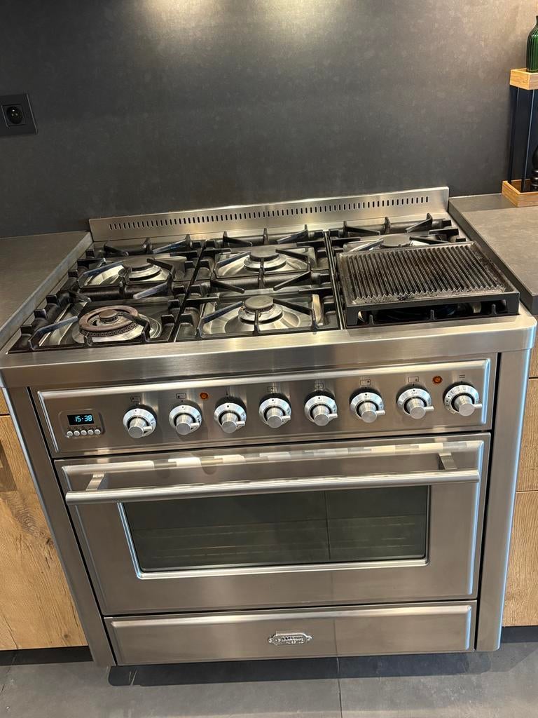 Boretti MTBR96IXG91.1, Electroménager, Cuisinières, Enlèvement, Utilisé, Gaz