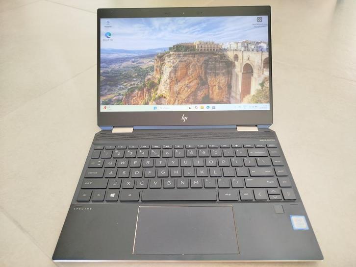 HP Spectre X360 i5-8th gen, 8 RAM +500SSD, 360° touchscreen, Computers en Software, Windows Laptops, Zo goed als nieuw, 13 inch