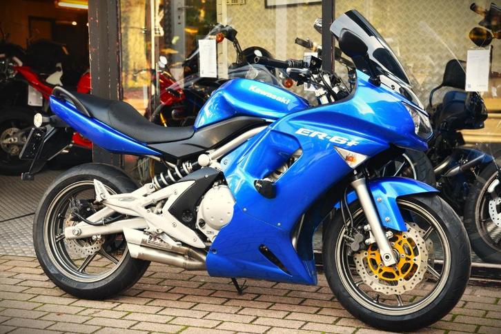 KAWASAKI ER-6F ***MOTOVERTE.BE***, Motos, Motos | Kawasaki, Entreprise, Tourisme, 2 cylindres, Enlèvement