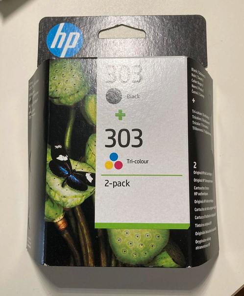 Set van 2 authentieke inktpatronen in zwart/drie kleuren, Computers en Software, Printerbenodigdheden, Zo goed als nieuw, Ophalen of Verzenden