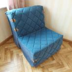 Zetelbed, Ophalen, 100 cm, Eenpersoons, Wit
