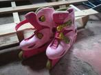 Rolschaatsen voor meisjes - 32-34, Verstelbaar, Inline skates 4 wielen, Gebruikt, Ophalen