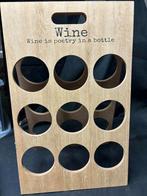 Casier à vin en bois de qualité, Enlèvement, Comme neuf