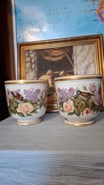 Paar 19e eeuwse bloempotten, Antiek en Kunst, Ophalen