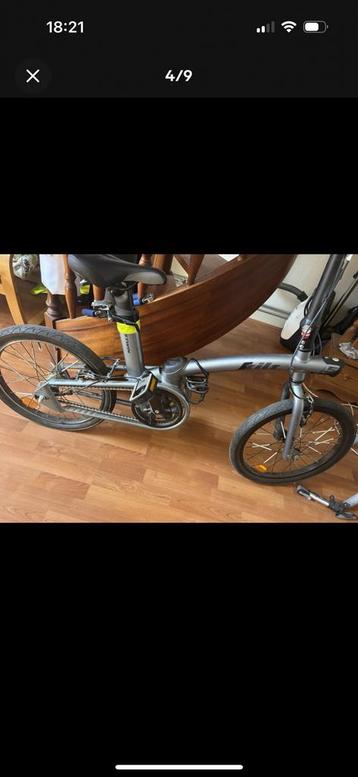 Vélo pliable gris a 3 vitesses  beschikbaar voor biedingen