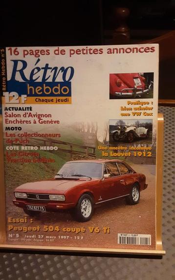 Retro hebdo tijdschrift  beschikbaar voor biedingen