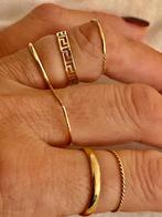 1 gouden ring merk morganne Bello, Comme neuf, Femme ou Homme, Or, 18 à 19