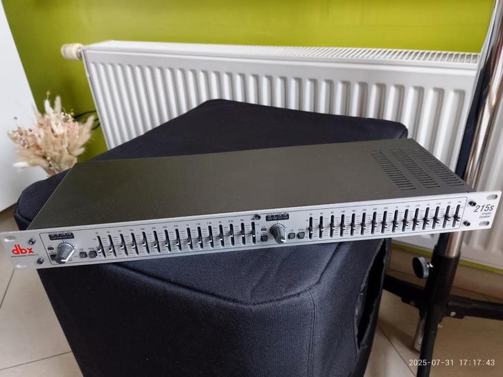 dbx 215s EQ, Audio, Tv en Foto, Professionele apparaten, Nieuw, Ophalen of Verzenden