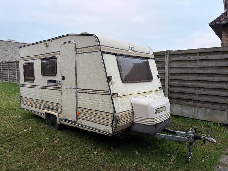 Caravan 750 kg, Caravans en Kamperen, Caravans, Particulier, tot en met 2, 750 - 1000 kg, Ophalen
