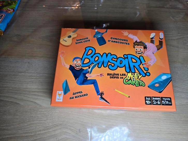 Goedenavond van Mcfly en Carlito, Hobby en Vrije tijd, Gezelschapsspellen | Overige, Zo goed als nieuw, Vijf spelers of meer, Ophalen of Verzenden