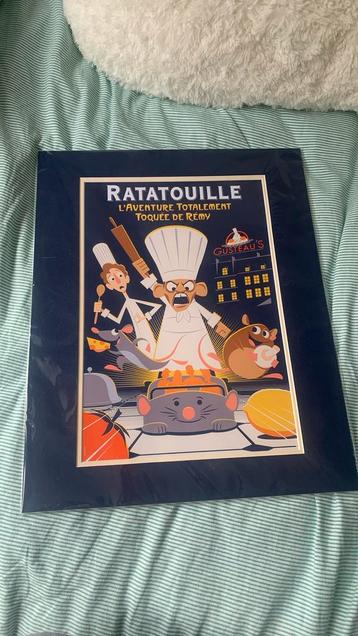 Disney poster ratatouille beschikbaar voor biedingen