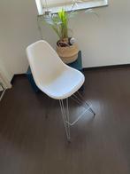 barkruk, Huis en Inrichting, Stoelen, Ophalen, Wit, Zo goed als nieuw, Strak hedendaags