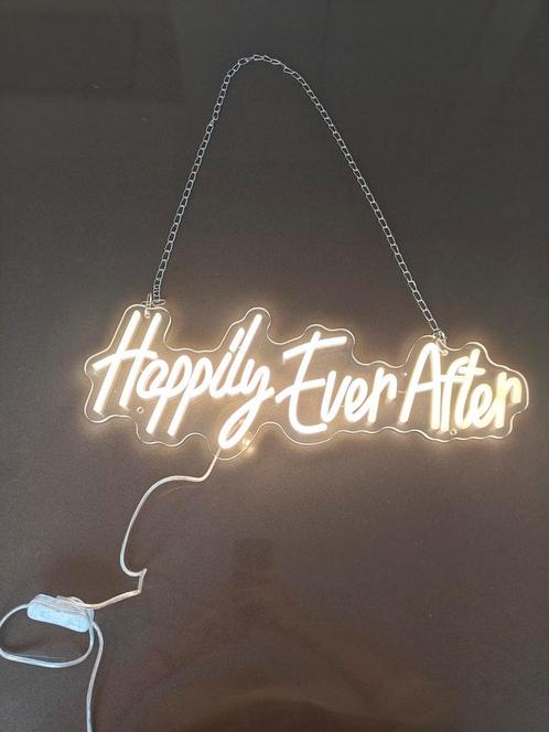 Happily ever after Neon led (huwelijk), Huis en Inrichting, Lampen | Overige, Nieuw, Ophalen