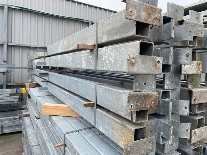 Kokerprofielen 100x60x2mm | Lengte: 3120 mm, Dieren en Toebehoren, Vogels | Hokken en Kooien, Gebruikt, Overige typen, Metaal