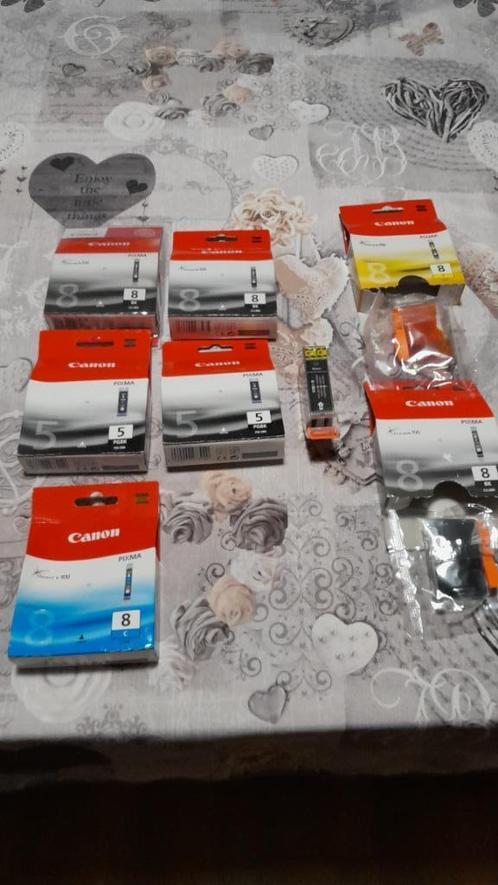 NIEUWE Inktpatronen cartridges CANON Pixma CLI-8 en PGI-5BK, Computers en Software, Printerbenodigdheden, Nieuw, Cartridge, Ophalen