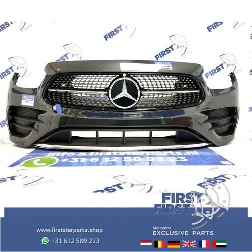 W213 W238 E43 E53 FACELIFT AMG VOORBUMPER GRIJS  E Klasse +, Auto-onderdelen, Carrosserie, Bumper, Mercedes-Benz, Voor, Gebruikt