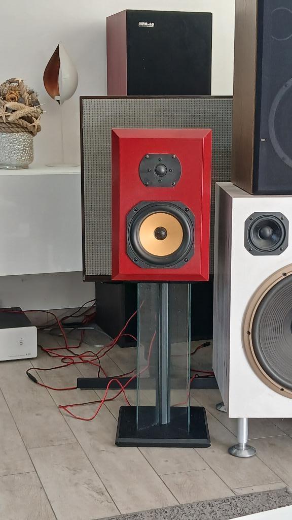 2 weg focal / monacor luidspreker set, Audio, Tv en Foto, Luidsprekerboxen, Nieuw, Front, Rear of Stereo speakers, 60 tot 120 watt
