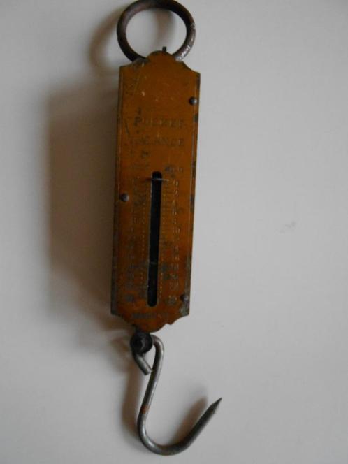 apparaatje om te wegen, pocket balance . tot 25 kg, Antiek en Kunst, Antiek | Gereedschap en Instrumenten, Ophalen of Verzenden