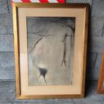 Tableau Henri Plas. Très joli nu, Enlèvement