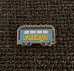 PIN - AVANTAGES - TRAM - TREIN - TRAIN, Verzenden, Gebruikt, Overige onderwerpen, Speldje of Pin