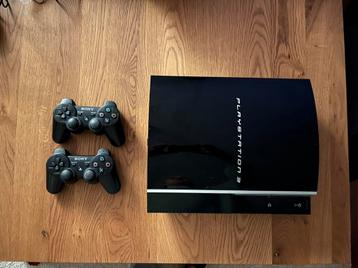 PlayStation 3 incl 2 controllers 80GB beschikbaar voor biedingen