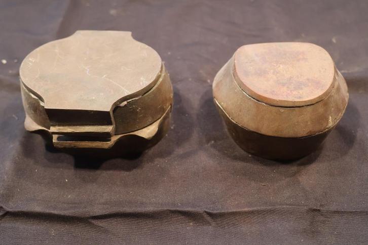 Anciens moules en bronze de prothésiste dentaire, Antiek en Kunst, Antiek | Brons en Koper, Brons, Ophalen of Verzenden