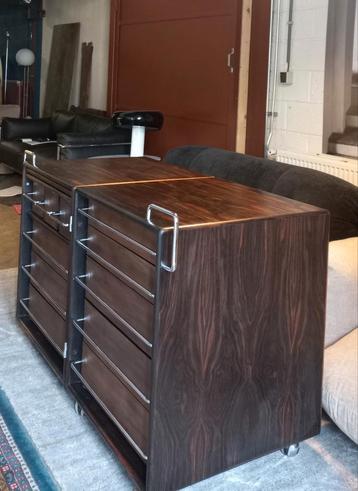 Fabio lenci cabinet bernini 1970 italy mid-century design  beschikbaar voor biedingen
