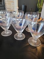 6 Affligem bierglazen te koop!, Ophalen, Gebruikt, Bierglas