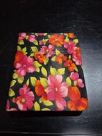 Fotoalbum mini / pocket in stof met rits Vintage 1970, Handtassen en Accessoires, Tassen | Damestassen, Ophalen of Verzenden