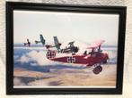 Afbeelding Manfred Von Richthofen's flying circus WO 1, Verzenden, Luchtmacht, Kunstobject
