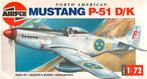 Airfix North American P51 D-K Mustang 1/72, Autres marques, Enlèvement ou Envoi, Comme neuf, 1:72 à 1:144